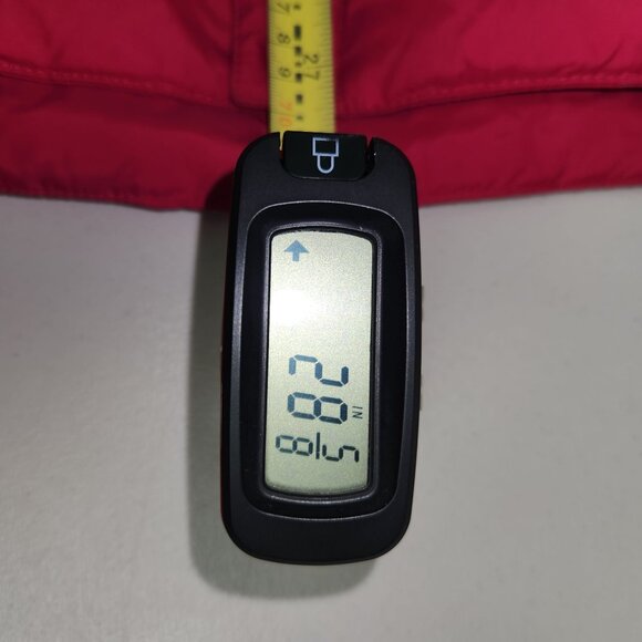 Lands End Womens Red Puffer Vest Large Quilted Sleeveless Jacket Rack - Picture 6 of 6